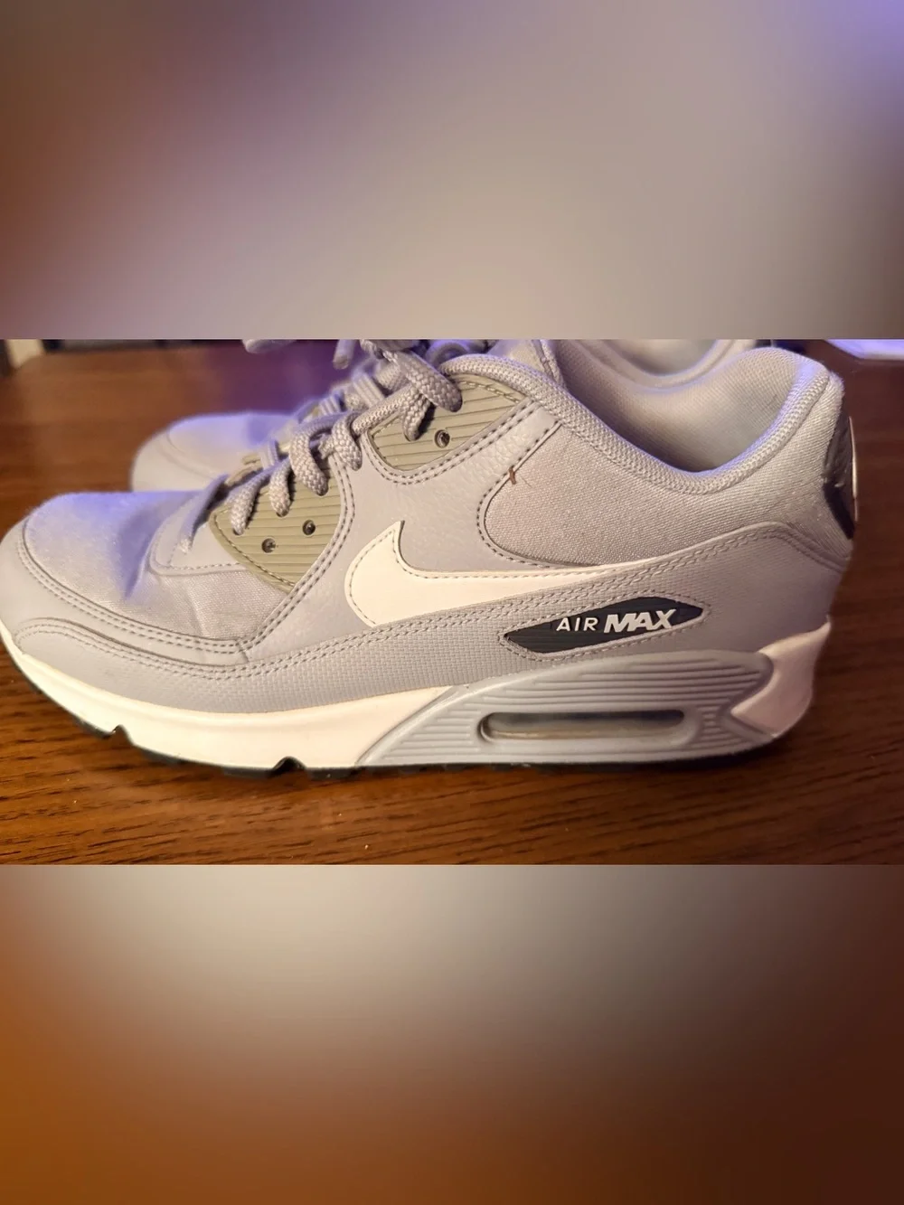 Nike Air Max 90 Gore-Tex sneakers in a Photon Dust light grey colorway